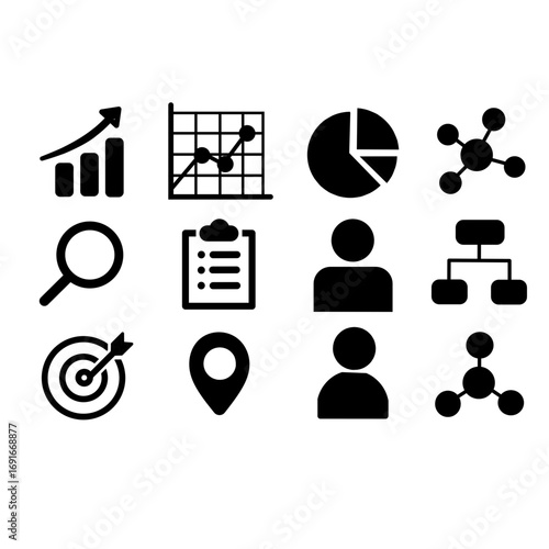 business icons set