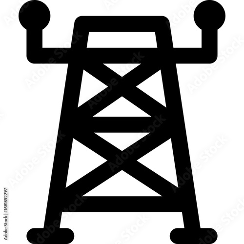 black and white cross on white