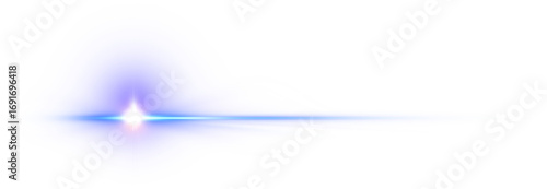 Wallpaper Mural Vibrant blue light streak against . light effect. Torontodigital.ca