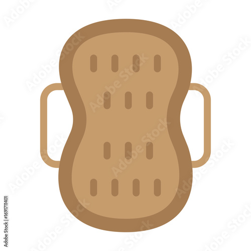Sanitary Towel Vector Flat Icon Design