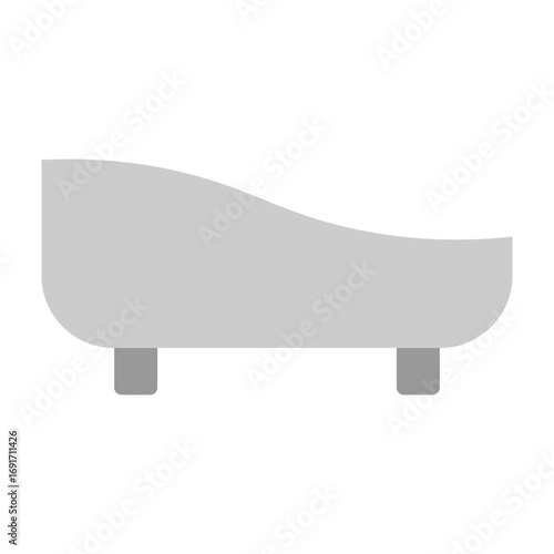 Bath Tub Vector Flat Icon Design