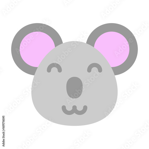 Koala Vector Flat Icon Design