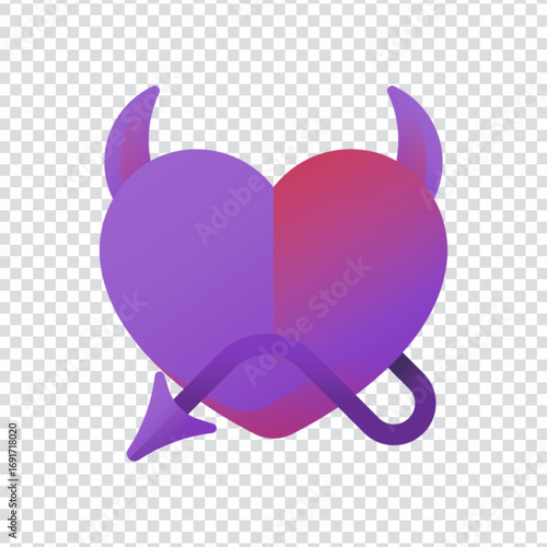 Evil Skull Icon for Dark Themes