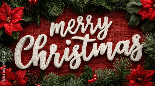 Ornate Merry Christmas greeting cards trendy square Winter Holidays art templates