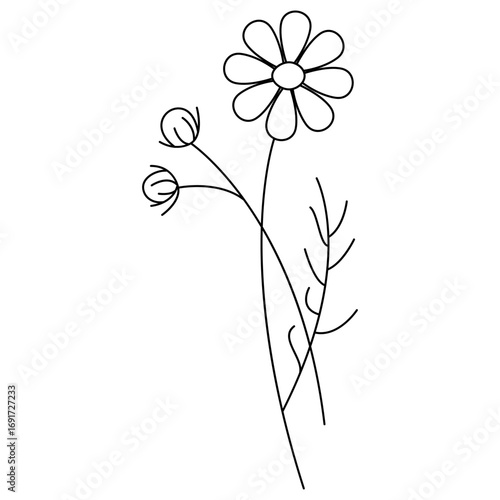 Bloom ripple design mandala coloring book page