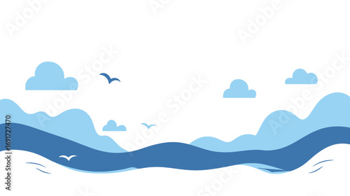 Clean Energy Concept – White Background Vector Graphic Illustrating Renewable Energy, Sustainability, Eco-Friendly Power, and Modern Technology