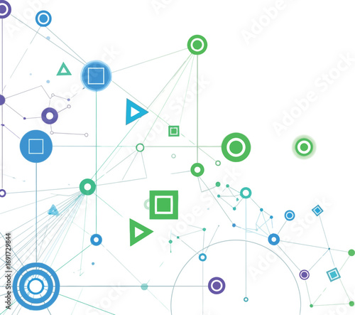 social network concept background