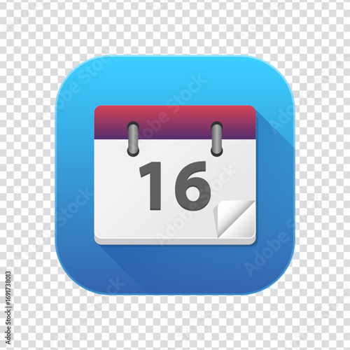 Weekly Calendar Icon for Task Planning