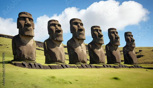 A world-class tourist destination with a large number of tourists.