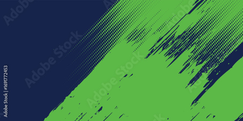 green Sports background design with abstract modern template. Vector illustration of sport players in different activities. football, basketball, baseball, tennis, rugby, bicycling