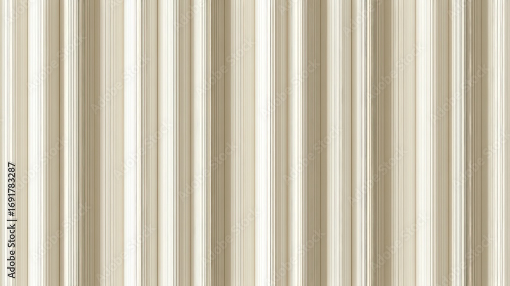 Obraz premium Subtle vertical stripes pattern in neutral tones
