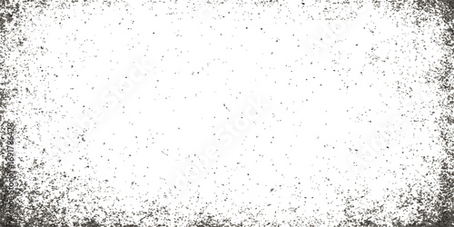 Abstract black and white grunge texture of old dirty paper with raindrops on a vintage stone wall surface