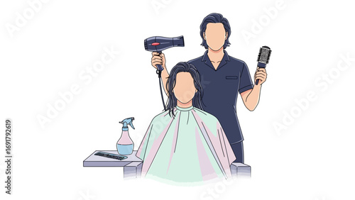 Young women creating beauty content with ring light and camera for online tutorials and social media marketing