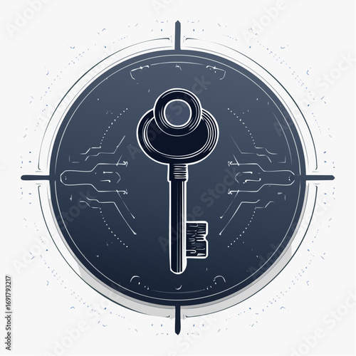 Antique Key Emblematic of Security, Secrets, and Unlocking New Possibilities