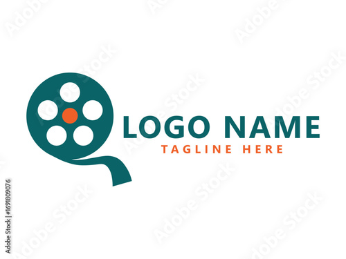 camera Shooting vector logo design