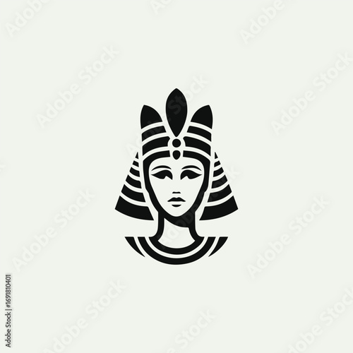 Queen cleopatra logo