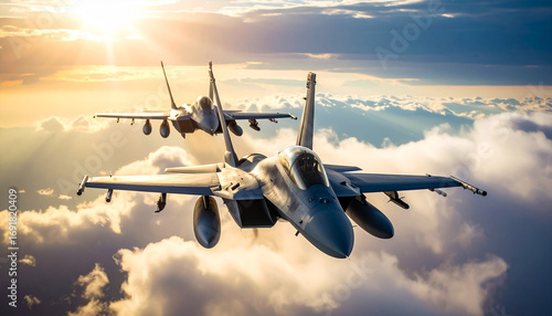 Generated image F-35 fighter jets by the U.S.