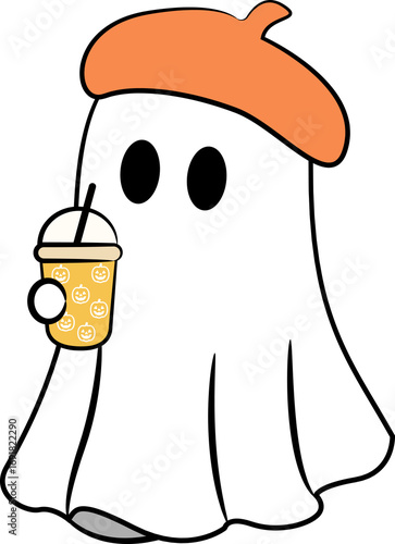 cute Halloween ghost