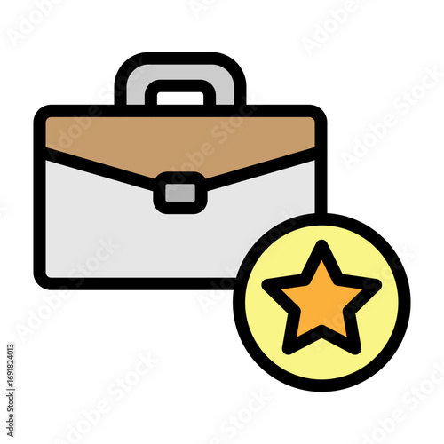 Expertise Vector Filled Icon Design