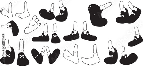 Fashion Accessories Doodle Set – High Heels, Shoes, Lipstick, Sunglasses, Bags, Jewelry, Beauty, Style, Glam, Cute, Women, Fashionista, Hand Drawn, Vector, Feminine, Clothing, Illustration, Girl