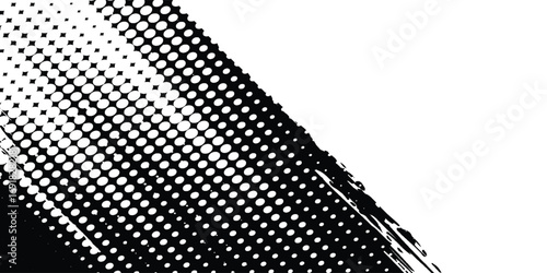 Halftone gradient. Dotted gradient, smooth dots spraying and halftones  Dots pop art comics sport style modern vector background best seller