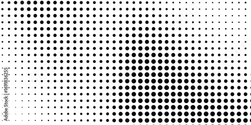 Halftone gradient. Dotted gradient, smooth dots spraying and halftones  Dots pop art comics sport style modern vector background best seller