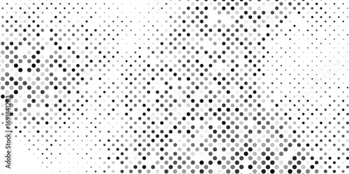 Halftone gradient. Dotted gradient, smooth dots spraying and halftones  Dots pop art comics sport style modern vector background best seller