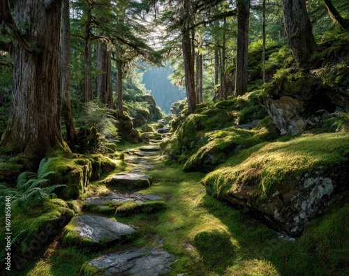 Lush Forest Path