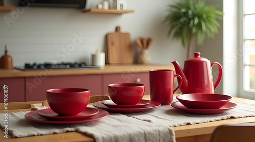 Wallpaper Mural table setting in restaurant Torontodigital.ca