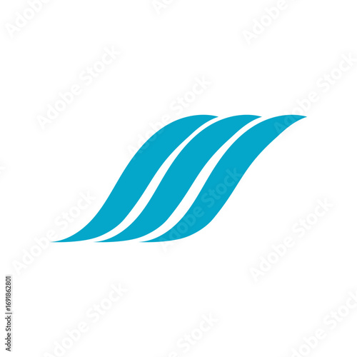 Free Download Water wave icon vector illustration design logo - GFXLoad
