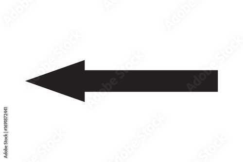 Arrow icon vector isolated on white background. Arrow symbol. Arrow vector icon