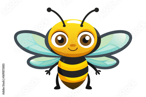 bee and honey