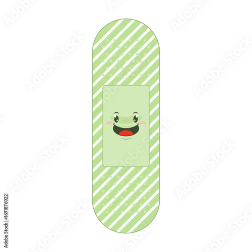 Adhesive Bandage playful face cartoon cute