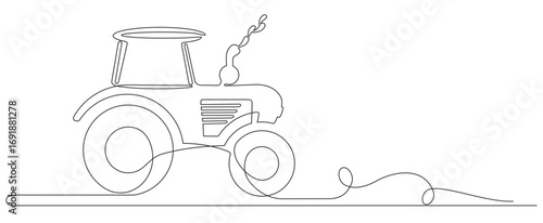 Continuous line vector icon of a road roller, steam roller, filled flat sign, solid pictogram isolated on white. Symbol, logo illustration. Pixel perfect.