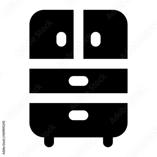 cupboard icon for illustration