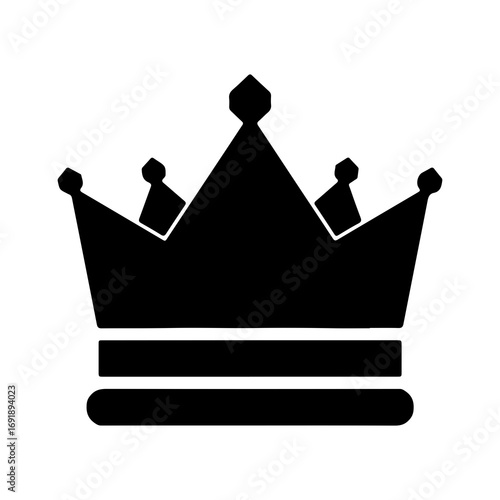 Crown icon with transparent background