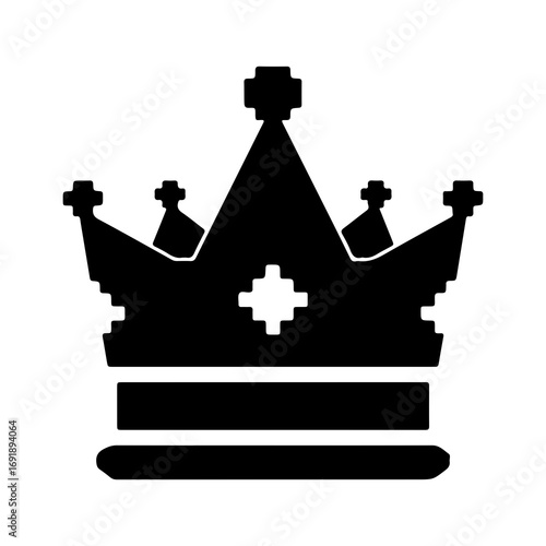 Crown icon with transparent background