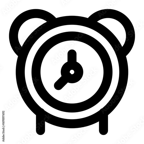 alarm icon for illustration
