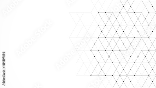 Creative idea of modern design with abstract geometric background. Minimalistic texture with triangles pattern