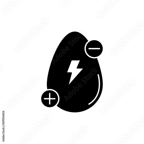 Icon a electrolyte, isolated against a clean background.