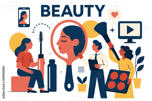 Modern beauty routine: technology and trends in skincare and makeup