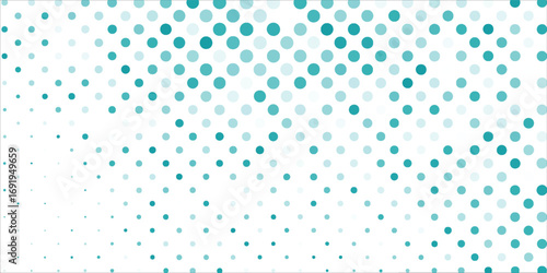 Transparent Vector Gradient Blue Color Halftone Background Staggered dots modern Dot polka best seller background