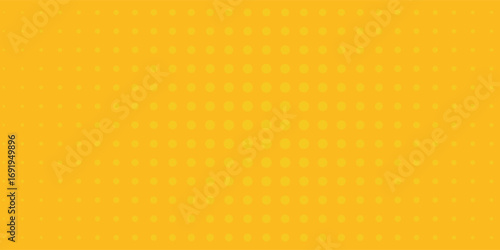 Dots halftone yellow abstract background with light of sunburst. yellow starburst with halftone. sun ray retro background dots pop art comics modern  best seller background