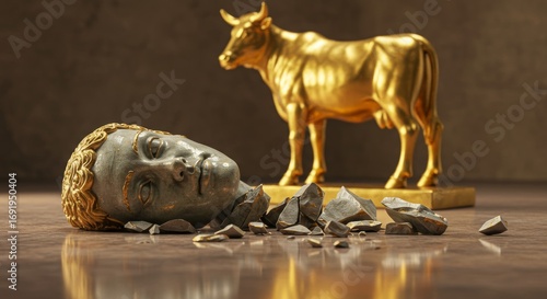 The fallen idol and the golden calf, a reflection on materialism and idolatry