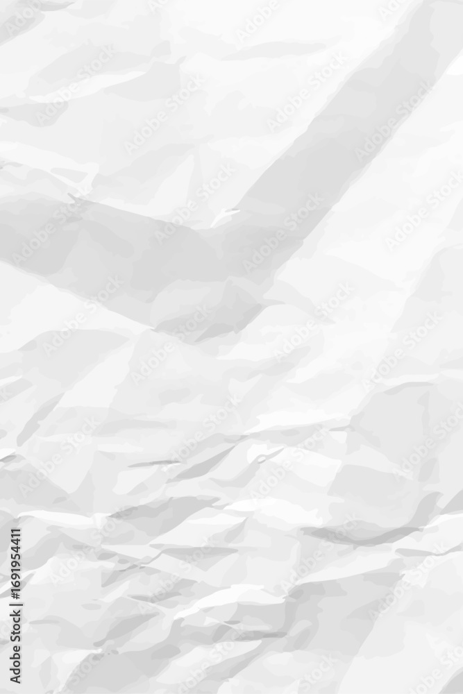 Obraz premium White clean crumpled paper
