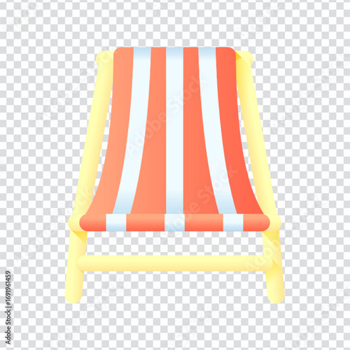 Sunny Beach Icon for Tropical Getaways