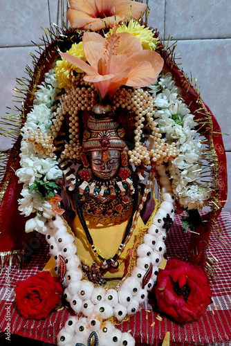 Grand Decorated Lakshmi Puja