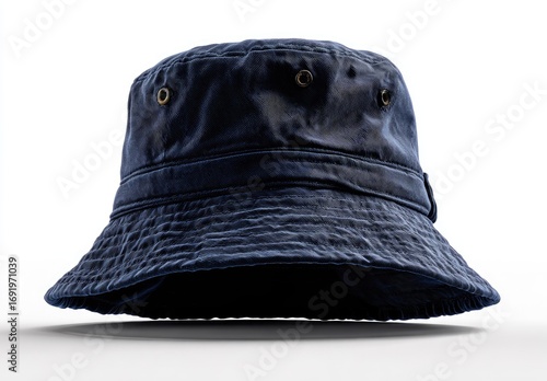 Dark navy blue bucket hat