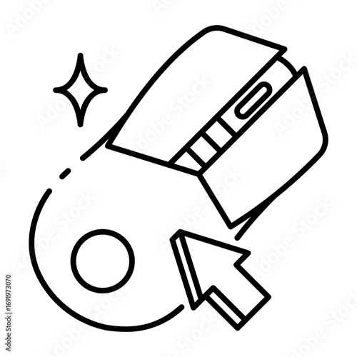 This Mouse icon is suitable for Computer Component.