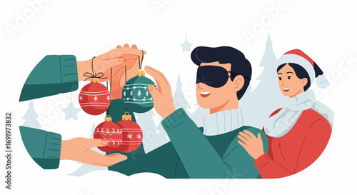 Inclusive Christmas A heartwarming celebration of togetherness and joy, embracing diversity and sharing festive moments